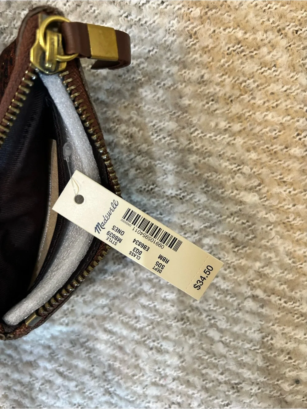 Madewell compact leopard